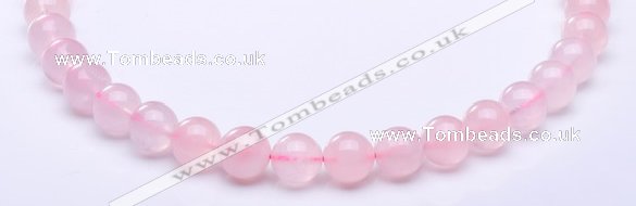 CRQ25 15.5 inches 4mm round natural rose quartz beads Wholesale