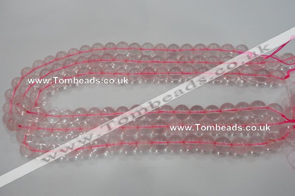 CRQ310 15.5 inches 10mm round natural rose quartz beads