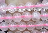 CRQ415 15.5 inches 4mm round rose quartz beads wholesale