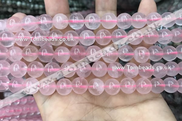 CRQ418 15.5 inches 10mm round rose quartz beads wholesale