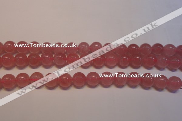 CRQ453 15.5 inche 10mm round A grade Madagascar rose quartz beads