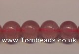 CRQ461 15.5 inche 6mm round AA grade Madagascar rose quartz beads