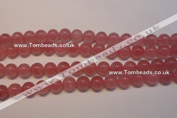 CRQ463 15.5 inche 10mm round AA grade Madagascar rose quartz beads