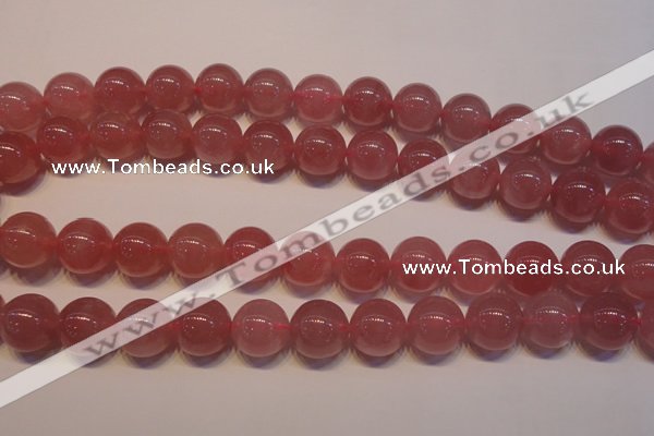 CRQ464 15.5 inche 12mm round AA grade Madagascar rose quartz beads