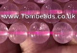 CRQ471 15.5 inches 8mm round rose quartz gemstone beads