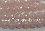 CRQ502 15.5 inches 8mm round AB-color rose quartz beads