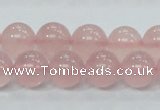 CRQ53 15.5 inches 12mm round natural rose quartz beads wholesale