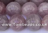 CRQ783 15.5 inches 12mm round Madagascar rose quartz beads