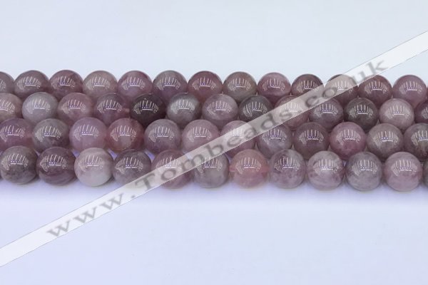 CRQ783 15.5 inches 12mm round Madagascar rose quartz beads