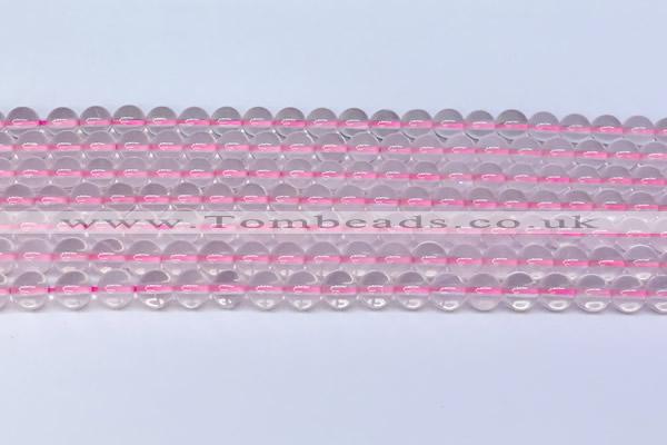 CRQ790 15.5 inches 6mm round rose quartz gemstone beads