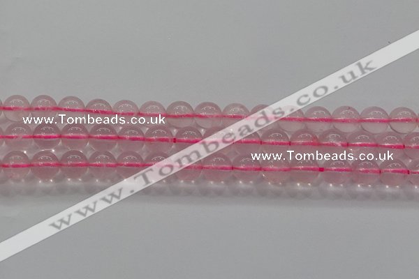 CRQ851 15.5 inches 8mm round natural rose quartz gemstone beads