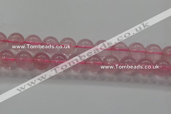 CRQ853 15.5 inches 12mm round natural rose quartz gemstone beads