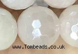 CRQ862 15 inches 10mm faceted round AB-color rose quartz beads