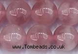 CRQ893 15 inches 10mm round Madagascar rose quartz beads