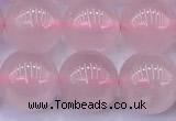 CRQ902 15 inches 10mm round rose quartz beads