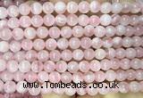 CRQ917 15 inches 6mm round Madagascar rose quartz beads wholesale