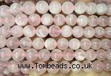 CRQ919 15 inches 10mm round Madagascar rose quartz beads wholesale