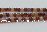 CRS01 15.5 inches 4mm round rainbow stone beads wholesale