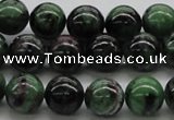 CRZ04 15.5 inches 12mm round ruby zoisite gemstone beads Wholesale