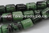 CRZ09 15.5 inches 10*12mm column ruby zoisite gemstone beads Wholesale