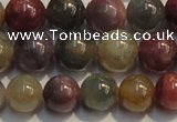 CRZ1035 15.5 inches 6mm - 6.5mm round A grade ruby sapphire beads