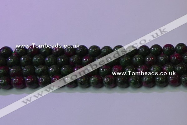 CRZ1112 15.5 inches 8mm round imitation ruby zoisite beads wholesale