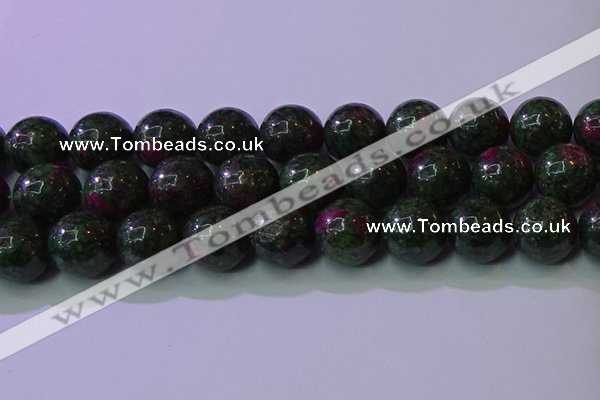 CRZ1114 15.5 inches 12mm round imitation ruby zoisite beads wholesale