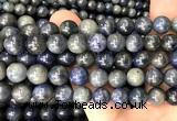 CRZ1218 15 inches 10mm round sapphire gemstone beads wholesale