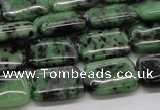 CRZ17 15.5 inches 13*18mm rectangle ruby zoisite gemstone beads