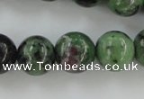 CRZ723 15.5 inches 10mm round ruby zoisite gemstone beads