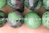 CRZ774 15.5 inches 12mm round ruby zoisite beads wholesale