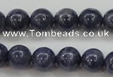 CRZ823 15.5 inches 8mm round natural sapphire gemstone beads