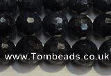 CRZ963 15.5 inches 7mm – 7.8mm faceted round A grade sapphire beads
