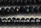 CRZ975 15.5 inches 3*5mm faceted rondelle A grade sapphire beads