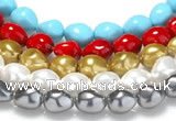 CSB05 16 inches 16*20mm nugget shell pearl beads Wholesale