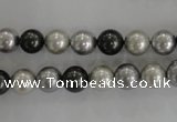 CSB1038 15.5 inches 8mm round mixed color shell pearl beads