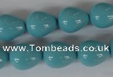 CSB112 15.5 inches 11*15mm teardrop shell pearl beads wholesale