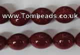 CSB122 15.5 inches 12*15mm rice shell pearl beads wholesale