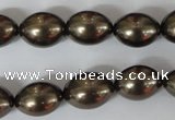 CSB123 15.5 inches 12*15mm rice shell pearl beads wholesale
