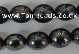 CSB124 15.5 inches 12*15mm rice shell pearl beads wholesale