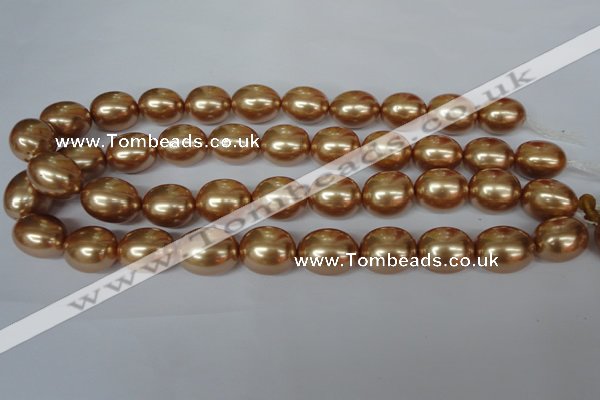 CSB126 15.5 inches 14*18mm – 15*20mm rice shell pearl beads