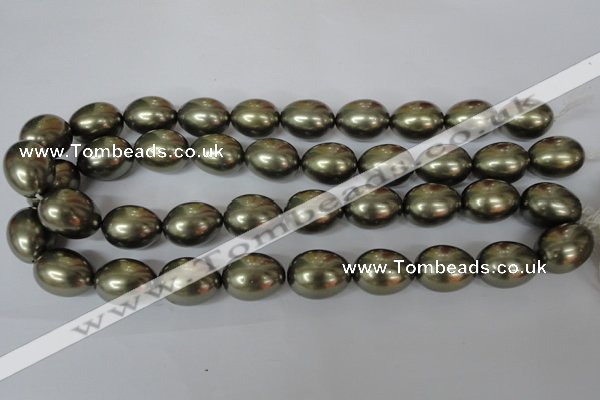 CSB128 15.5 inches 14*18mm – 15*20mm rice shell pearl beads