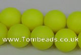 CSB1317 15.5 inches 8mm matte round shell pearl beads wholesale