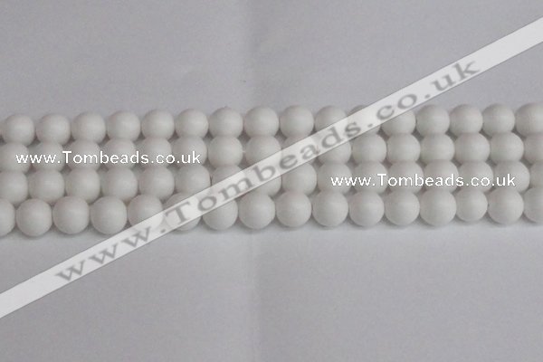 CSB1354 15.5 inches 12mm matte round shell pearl beads wholesale