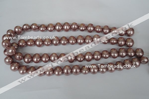 CSB139 15.5 inches 12*15mm – 13*16mm oval shell pearl beads