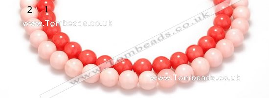 CSB14 16 inches 12mm round shell pearl beads Wholesale