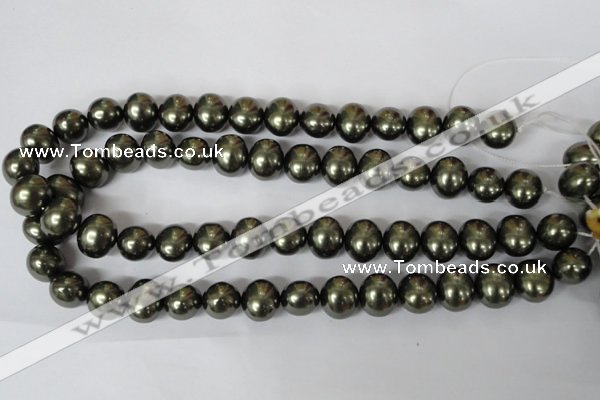 CSB146 15.5 inches 12*15mm – 13*16mm oval shell pearl beads