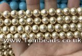 CSB2116 15.5 inches 8mm ball shell pearl beads wholesale