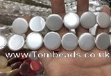 CSB2142 15.5 inches 22mm coin shell pearl beads wholesale