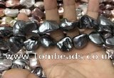 CSB2182 15.5 inches 16*16mm - 20*22mm baroque mixed shell pearl beads